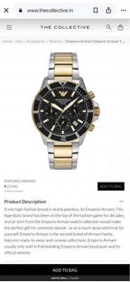 Emporio Armaan_i 100 Meters World Explorer AR11680