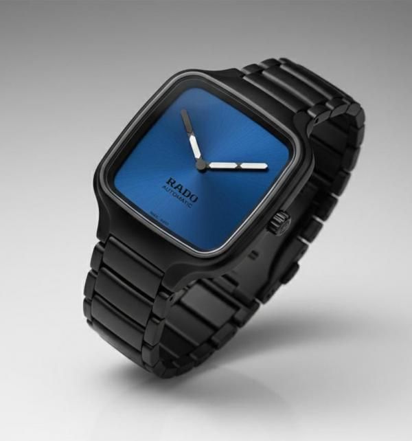 Radd_o True Square Quartz Black Blue