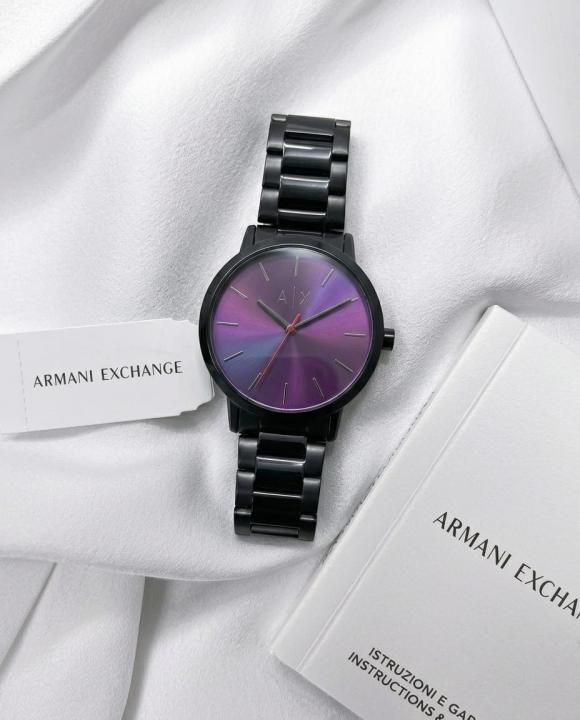 Arma_i Exchange Ax2736 Mercury Glass Black Dial
