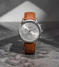 Fossii_l Neutro Chronograph LightBrown White