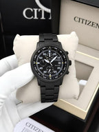 Citizen Mens Eco-Drive Aviator Chronograph