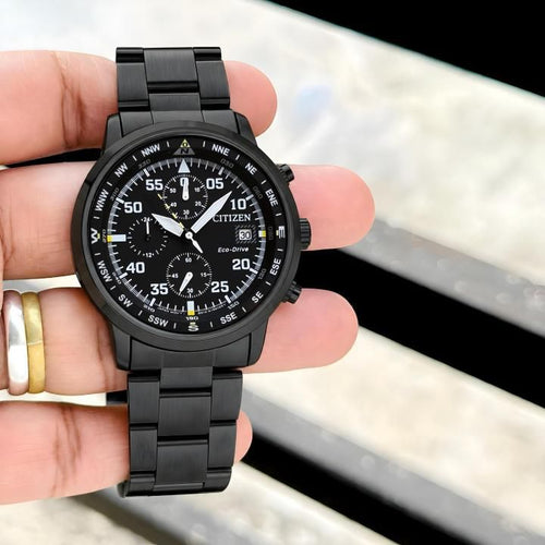 Citizen Mens Eco-Drive Aviator Chronograph