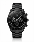 Omegg_a Speed Master Chronograph Full Black Dial