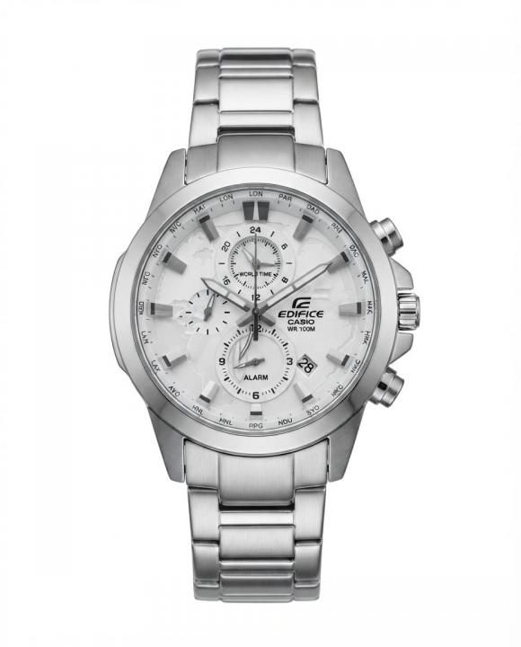 Casio Edifice EFR-303D Silver white Dial