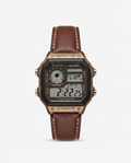 Casio AE-1200 Illuminator Brown Leather