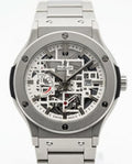 Hublo_t Big Bang Tourbillon Silver White Dial
