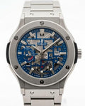 Hublo_t Big Bang Tourbillon Silver Blue Dial