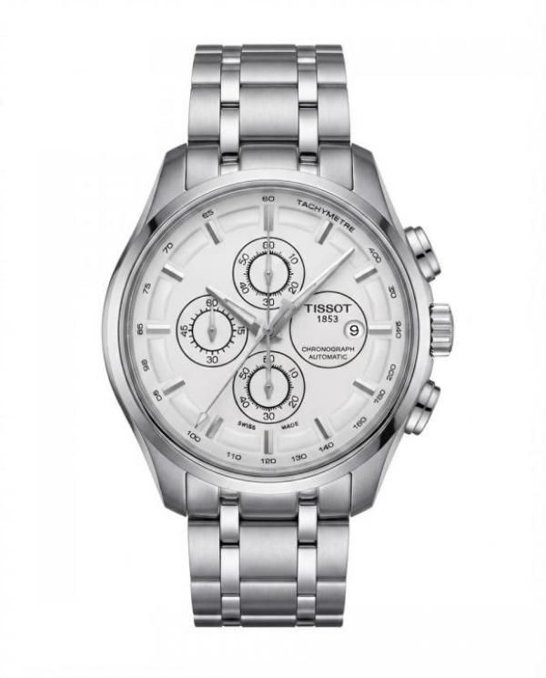 Tissoo_t 1853 Couturier Silver White dial