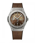 Hublot Big Bang Tourbillon Dark Brown Leather