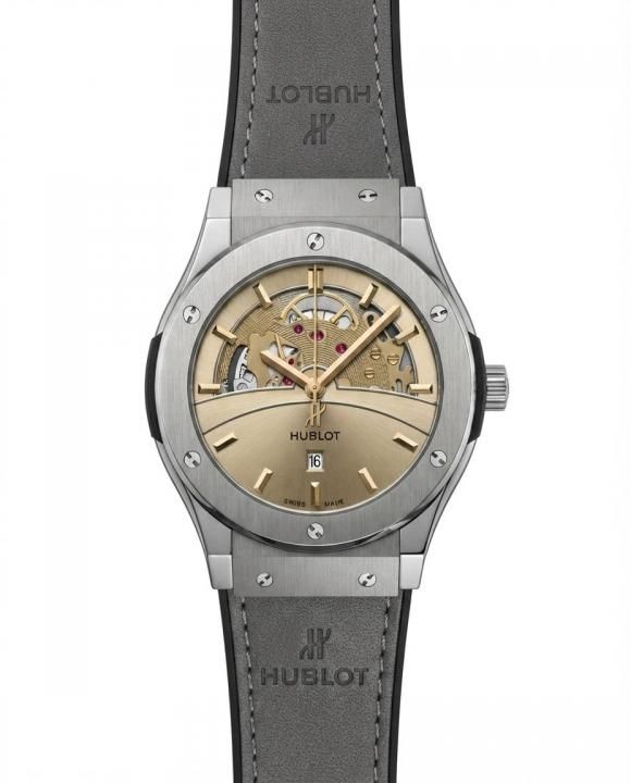 Hublot Big Bang Tourbillon Gray Leather