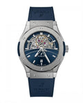 Hublot Big Bang Tourbillon Blue Leather