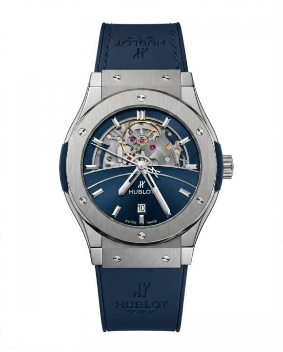 Hublot Big Bang Tourbillon Blue Leather