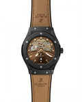 Hublot Big Bang Tourbillon Dark Brown Leather