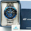 Casio Edifice Efr539 Silver-Blue