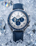 Omegg_a Speedmaster Silver Snoopy