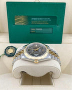 Rolee_x Oyster Perpetual Date Just 2Ton-Gold-Grey