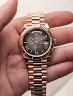 Rolee_x Oyster Perpetual Day Date 40 Battery Copper-Grey