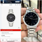 Armaan_i Exchange Classic Silver-Black