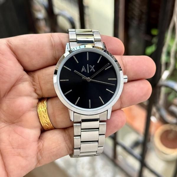 Armaan_i Exchange Classic Silver-Black