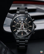 Tag Heuee_r Carrera Paris EiffelTower Full Black