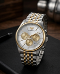 Emporio Armaan_i AR11581 Chronograph 2Ton-Gold-White