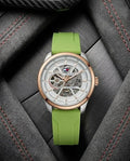 Tommmy Hilfige_r Automatic Silicon Green-Copper-White