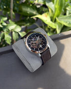 Tommmy Hilfige_r Automatic Leather DarkBrown-Copper-Black