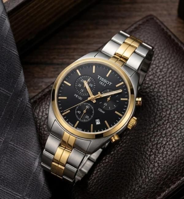 Tissoo_t 1853 Classic 2Ton-Gold-Black