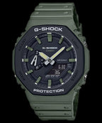 Casio G Shock Ga2100 full green