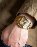 Cartiie_r Santos Automatic full gold
