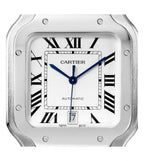 Cartiie_r Santos Automatic Silver-White