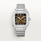 Cartiee_r Santos Automatic silver brown