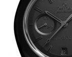 Omegg_a Speedmaster Dark Side of the Moon full black and black niddle