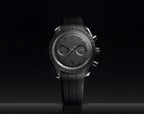 Omegg_a Speedmaster Dark Side of the Moon full black and black niddle