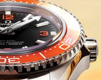 Omegg_a Seamaster Planet Ocean 600M Co-Axial Master Chronometer full Orange