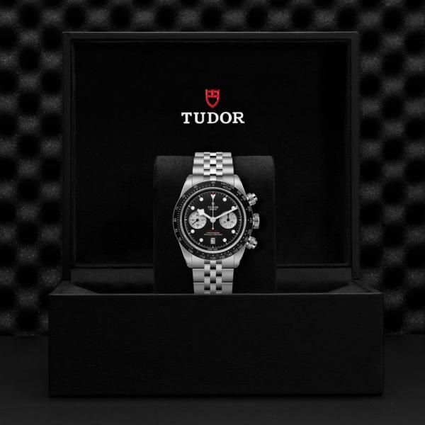 Tudor Black Bay Chrono  silver Black