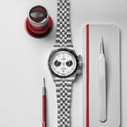 Tudor Black Bay Chrono  silver white