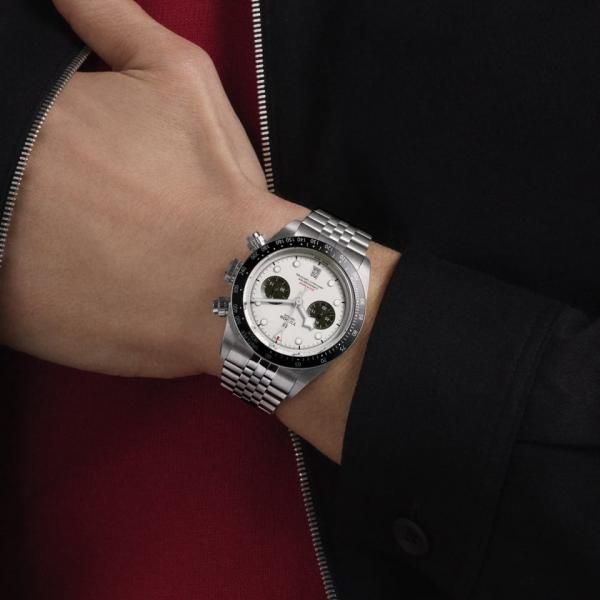 Tudor Black Bay Chrono  silver white