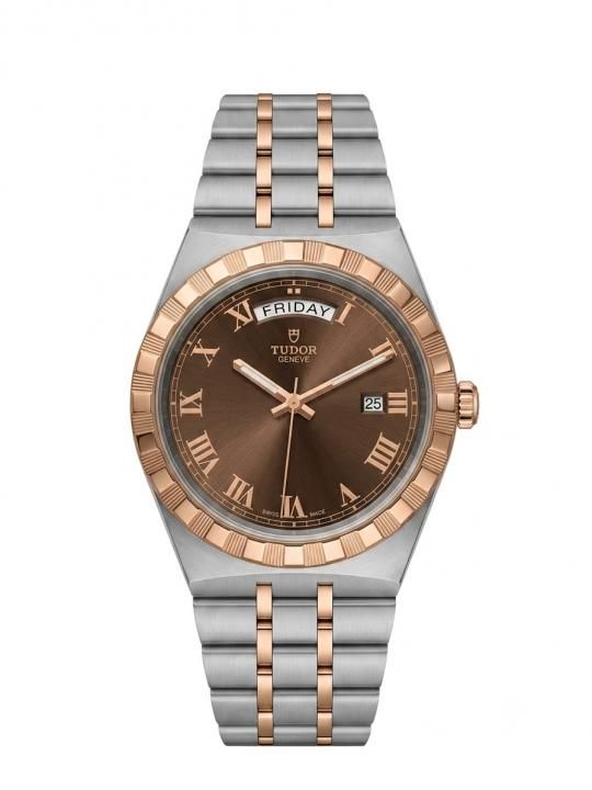 Tudor Royal Automatic 2 ton copper brown Roman ank