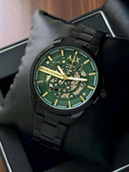Armaan_i Exchange Ax2418 Hampton Automatic full black and green