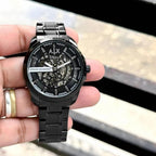 Exchange Armaann_i Ax2418 Hampton Automatic full black and white