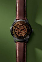 Fossii_l Townsman Brown-Black Automatic