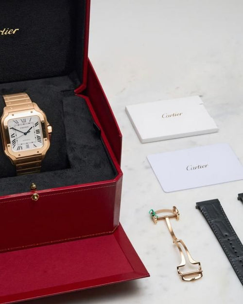 Cartie_er Santos automatic copper white