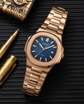 Seiko Nautilus Mod copper blue
