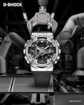 Casio g shock gm110 silver