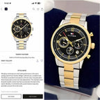 Tommy Evan 2 ton gold black