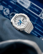 Casio G- Shock GA-2100HDS-7A white