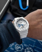Casio G- Shock GA-2100HDS-7A white