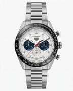 Tag_g heuuerCarrera Sport Chronograph 44mm silver white