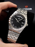 Tudor Royal automatic silver Black